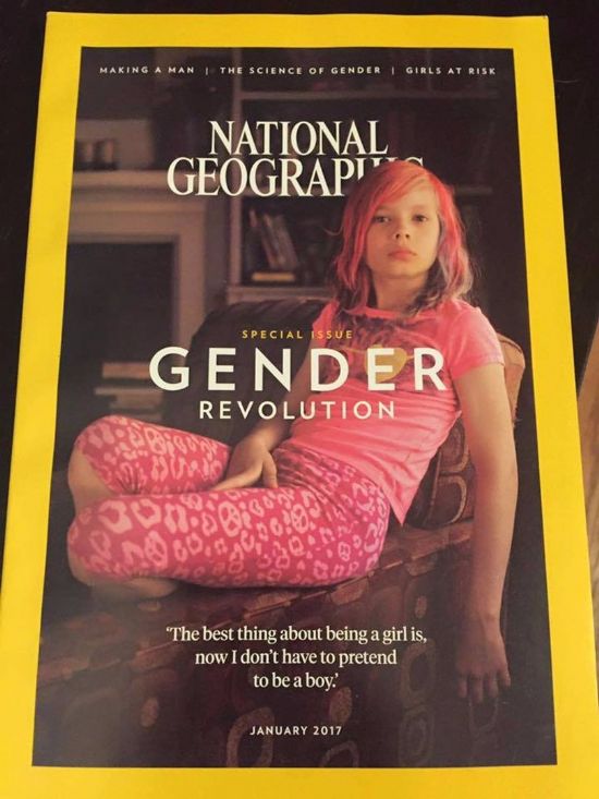 Haber | NATIONAL GEOGRAPHIC KAPAĞINDAKİ TRANS ÇOCUĞA TEHDİT